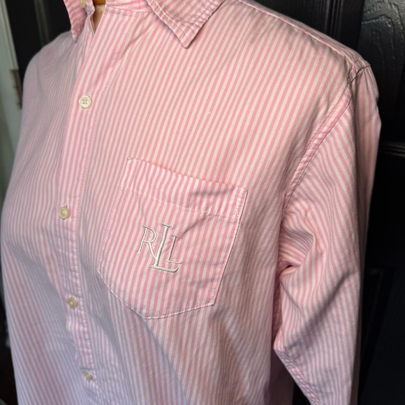 Ralph Lauren Button Down Sleep Shirt Sz S - Picture 4 of 11